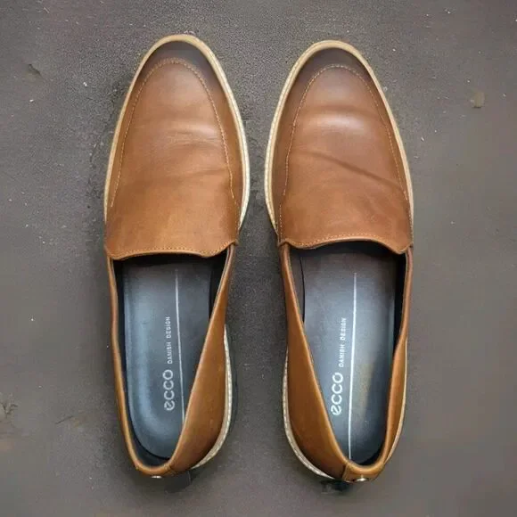 ECCO Incise Tailored Loafer Flat Shoes Women’s US Size 8 - 8.5 / 39 NWOB - Picture 5 of 9